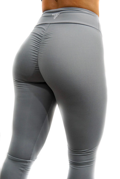 TF Scrunch Leggings- Grey – TINO FIT WEAR - Main Image