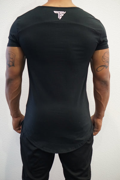 TF Lifestyle Scoop Neck- Black/White