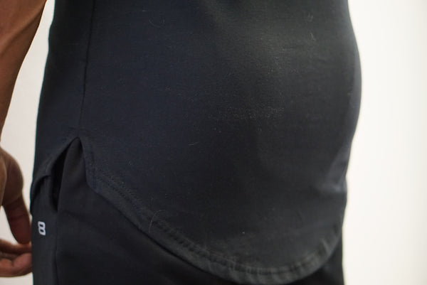 TF Lifestyle Scoop Neck- Black/White