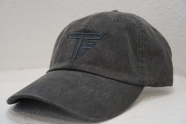 TF Dad Hat- Washed Black