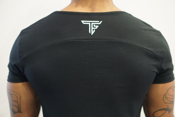 TF Lifestyle Scoop Neck- Black/White