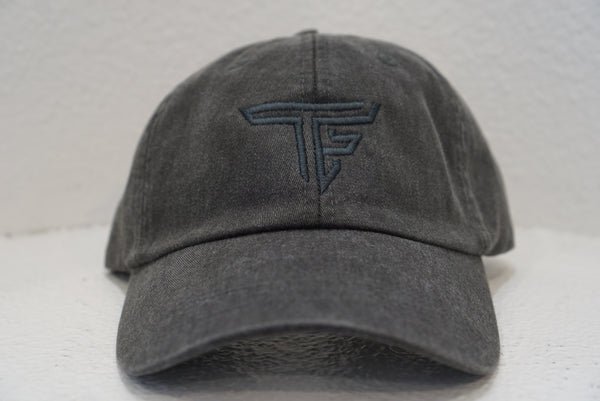 TF Dad Hat- Washed Black