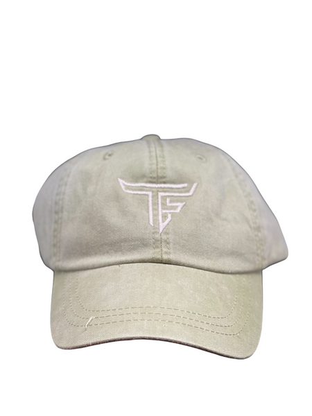 TF Dad Hat- Olive/Tan