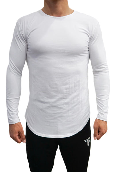 TF Block Long sleeve- White