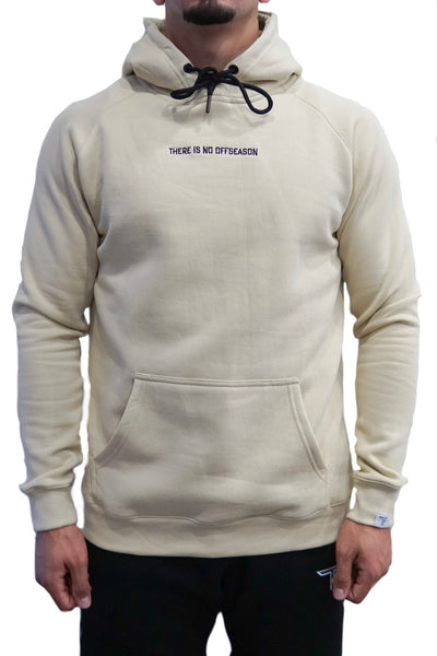 Block Logo Hoodie- Cream