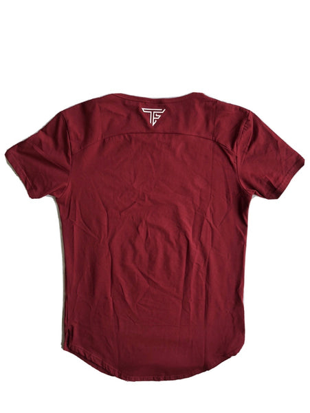 TF Lifestyle Scoop Neck- Maroon