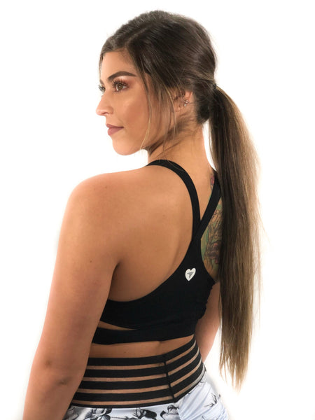 TF Sports Bra- Black