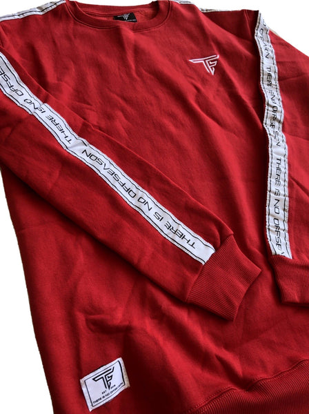 TF Signature Crewneck- Red