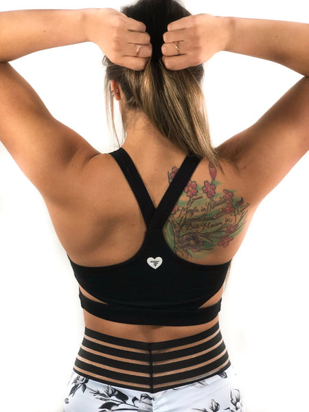 TF Sports Bra- Black