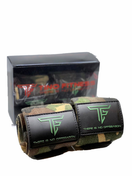 TF Lifting Wraps- Green Camo