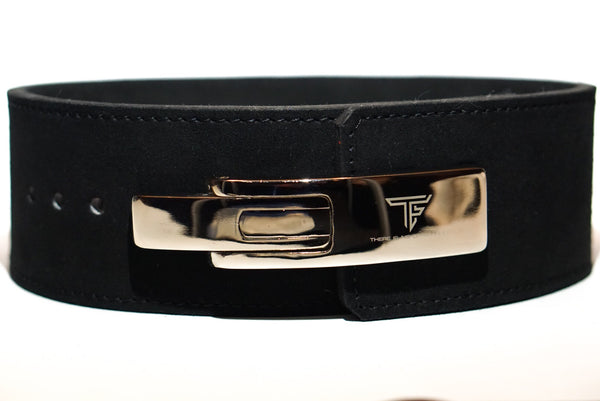 TF "There Is No Offseason" Lever Belt- Black/White