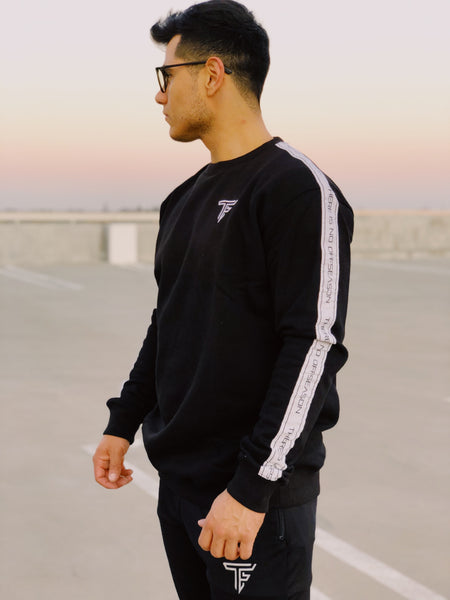 TF Signature Crewneck- Black