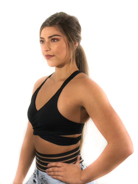 TF Sports Bra- Black