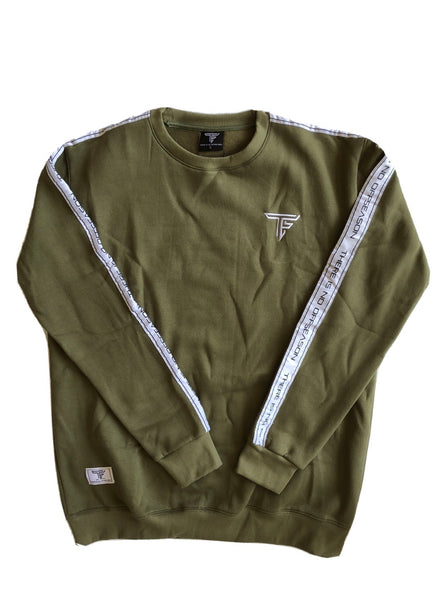 TF Signature Crewneck- Olive