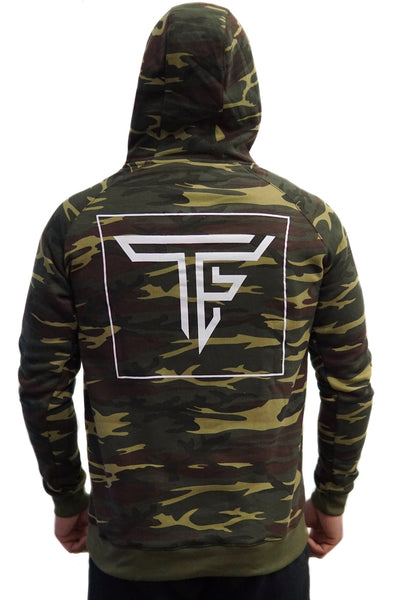 Block Logo Hoodie- Camo