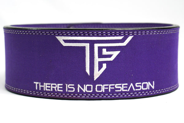 Women's TF "There Is No Offseason" Lever Belt- Purple