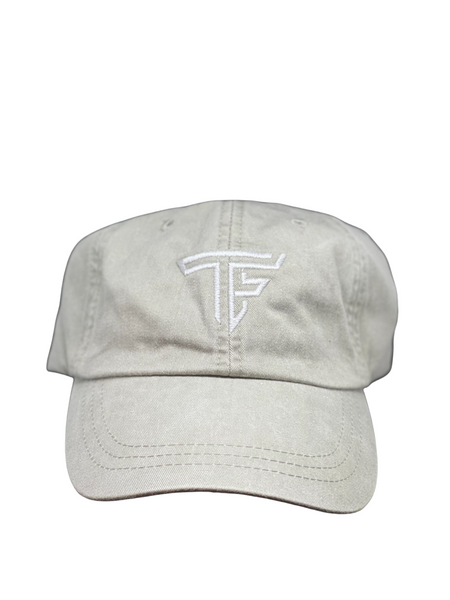 TF Dad Hat- Light Grey