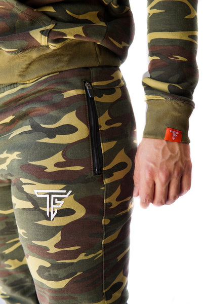 TF Joggers- Green Camo