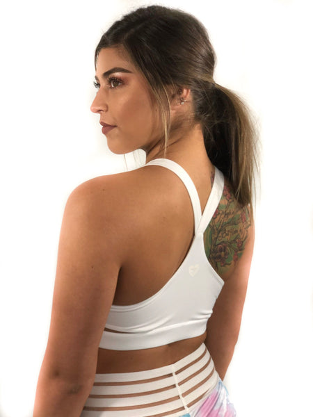 TF Sports Bra- White