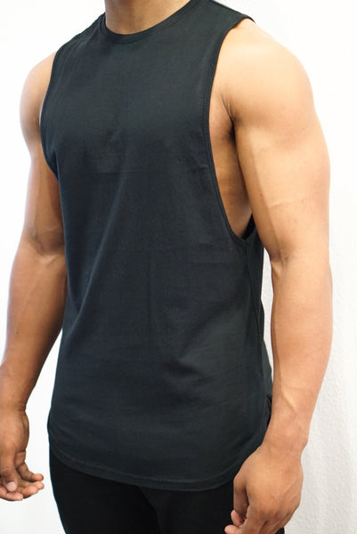 TF Cutoff Shirt- Black