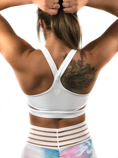 TF Sports Bra- White