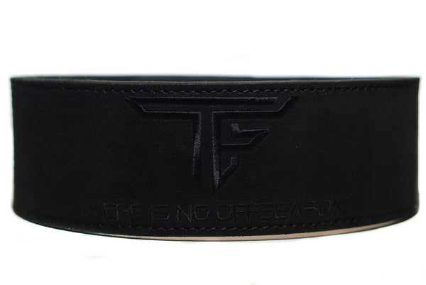 TF "There Is No Offseason" Lever Belt- Black/Black