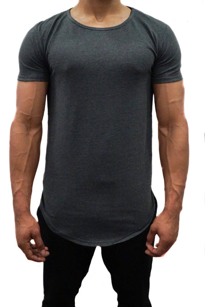 TF Lifestyle Scoop Neck- Charcoal