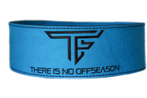 TF "There Is No Offseason" Lever Belt- Sky Blue