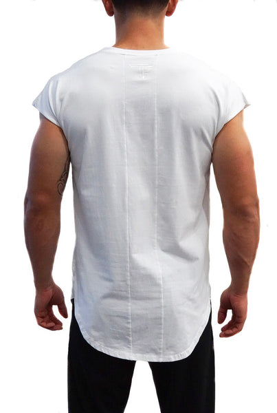 TF Drop Shoulder Shirt- White