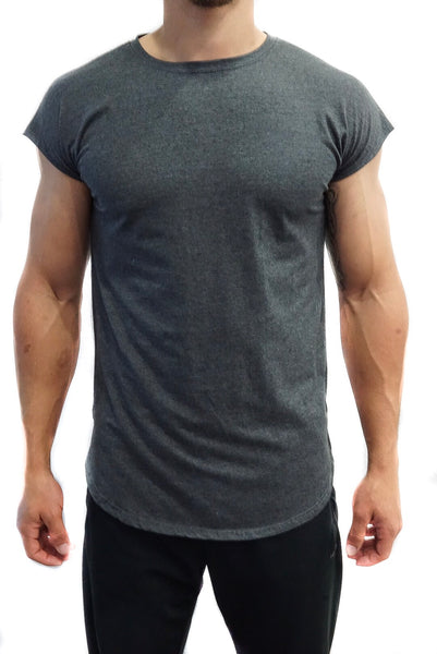 TF Drop Shoulder Shirt- Charcoal