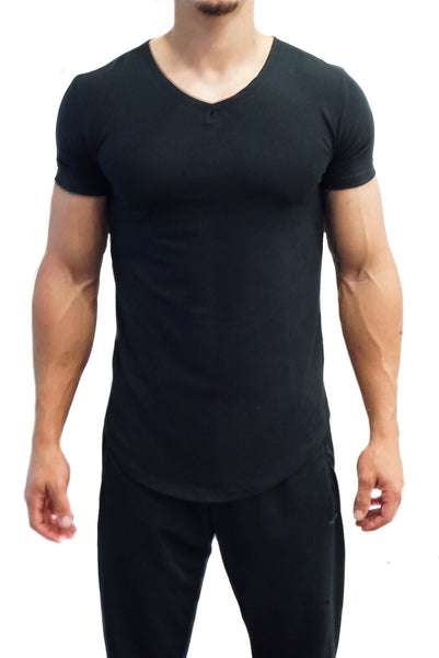 TF Lifestyle V Neck- Black