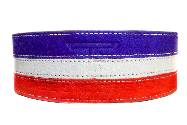 TF "There Is No Offseason" Lever Belt- Red/White/Blue