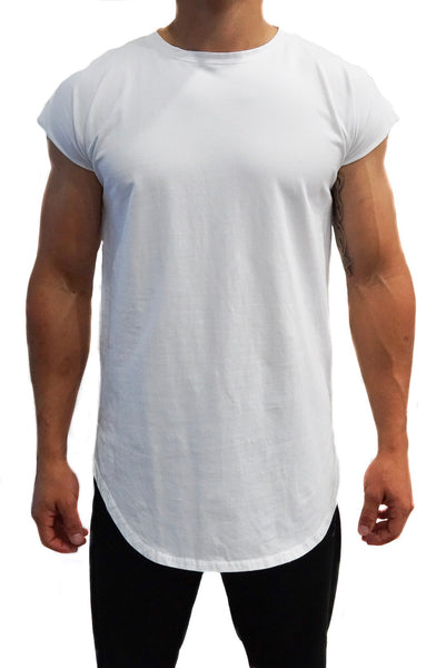 TF Drop Shoulder Shirt- White