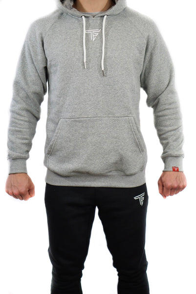 TF Hoodie- Heather Grey